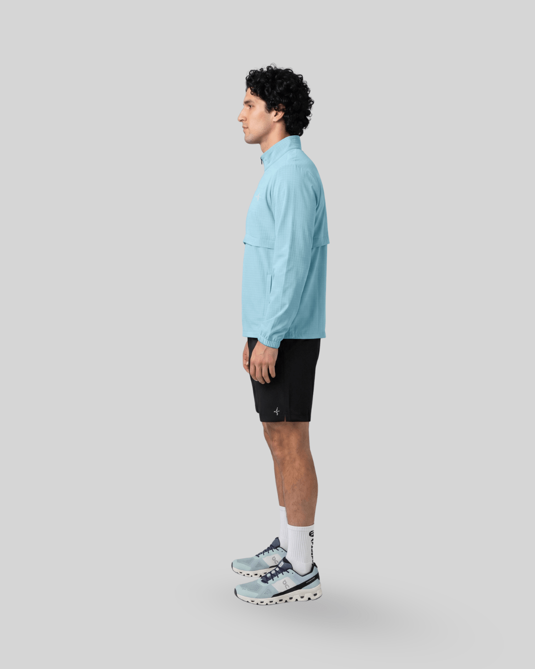 [VENTUS] Men's Ace Half Zip Jacket: Nimbus - Quarter Zip - Athletifreak | Athletic & Gym Wear, Athleisure