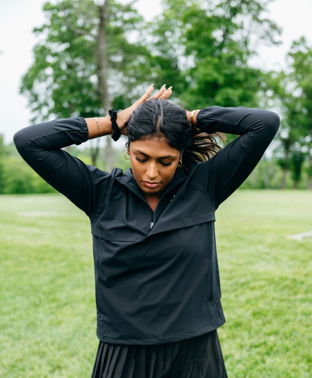 [VENTUS] Women's Ace Half zip Jacket - Black - Jacket - Athletifreak | Athletic & Gym Wear, Athleisure