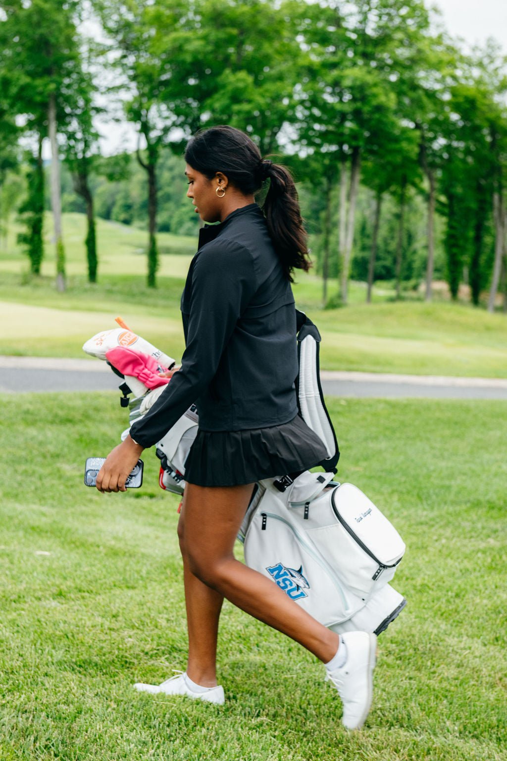 [VENTUS] Women's Ace Half zip Jacket - Black - Jacket - Athletifreak | Athletic & Gym Wear, Athleisure