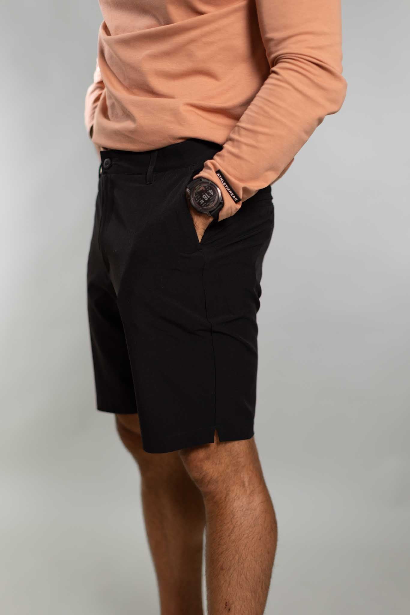 [AIRLOOM] Wayfarer Shorts - Black - Shorts - Athletifreak | Athletic & Gym Wear, Athleisure