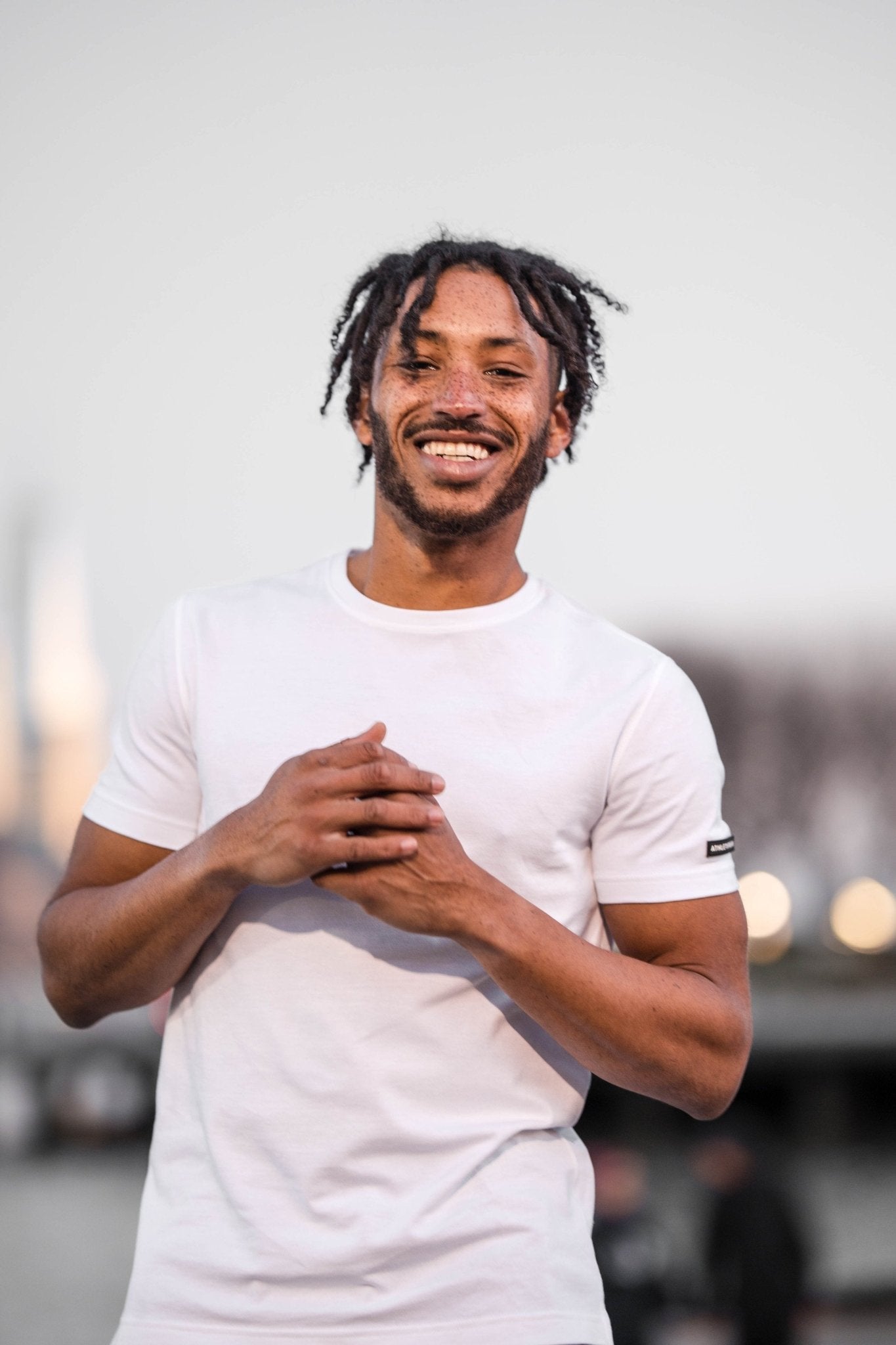 [HYBRID] Classic Tee - Cloud - Tee - Athletifreak | Athletic & Gym Wear, Athleisure