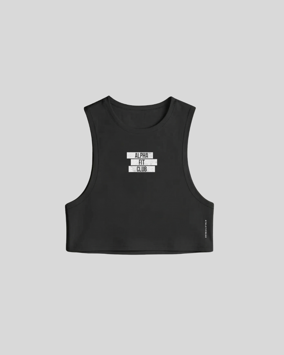 [AIRTECH] Training Crop Tank - Black