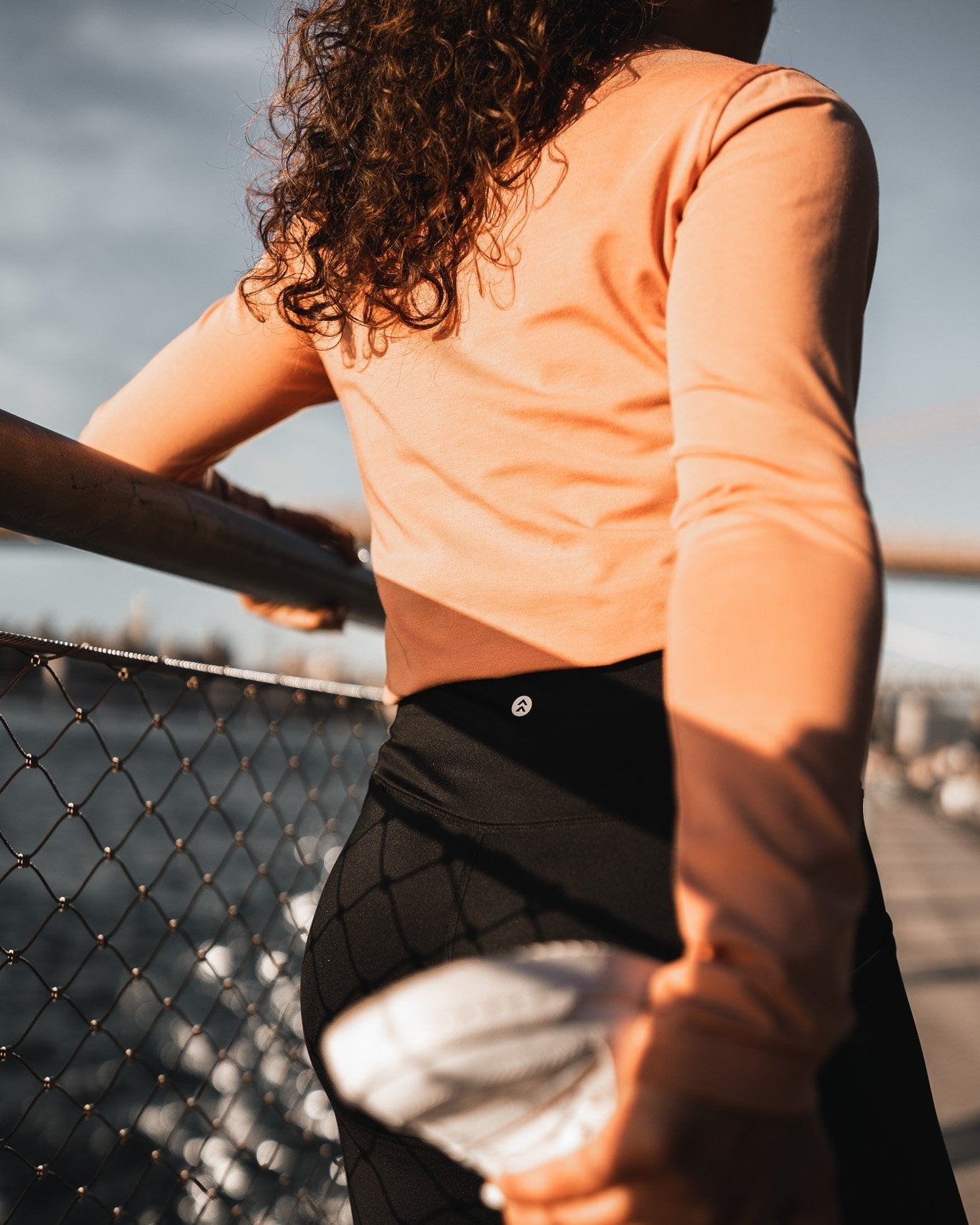 [INFINITECH] Training Long Sleeve - Clay - Tee - Athletifreak | Athletic & Gym Wear, Athleisure