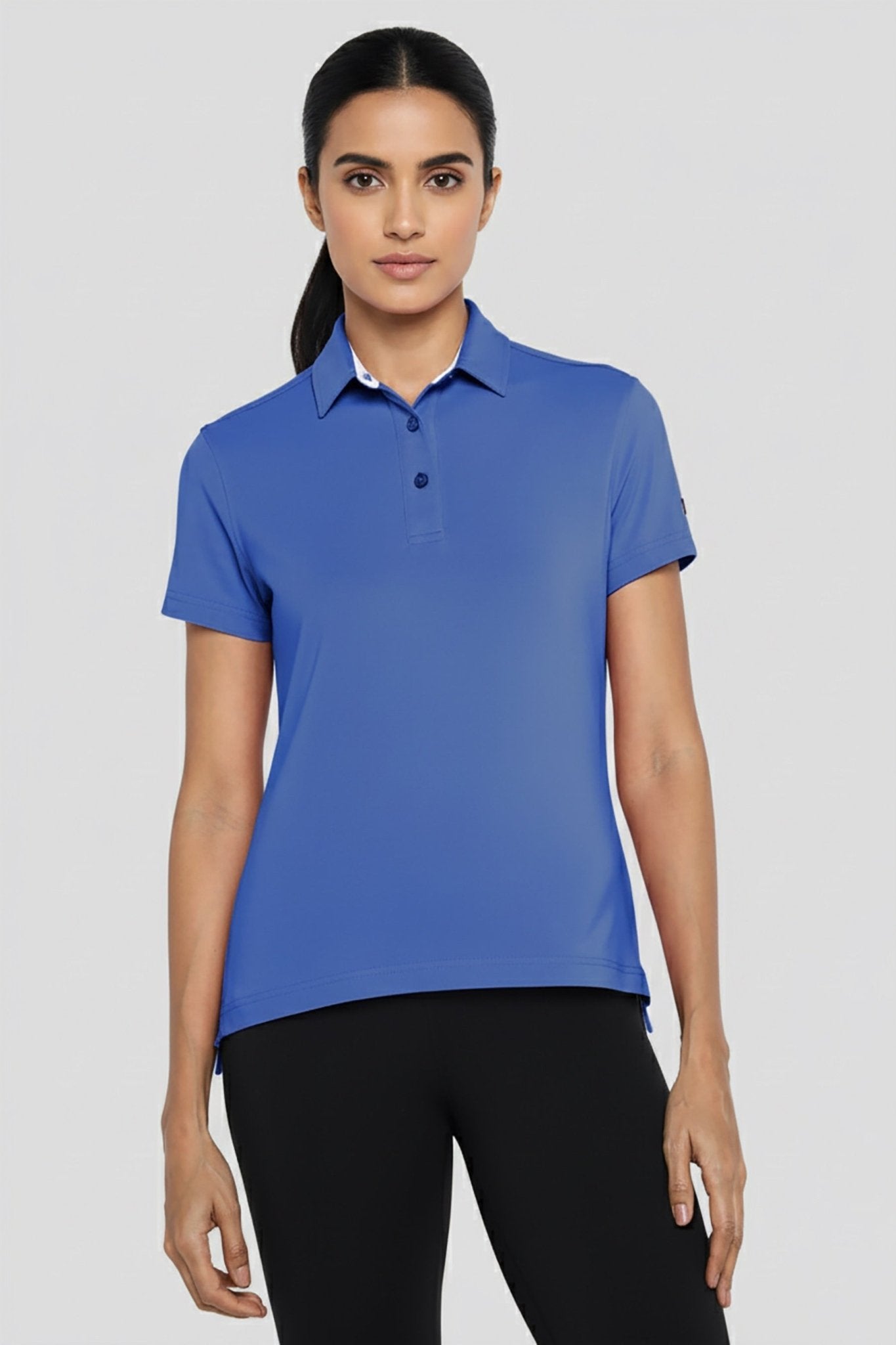 Women's [INFINITECH] Tech Polo - Azul - Tee - Athletifreak | Athletic & Gym Wear, Athleisure