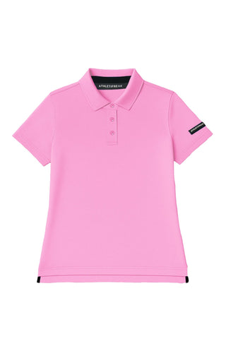 Women's [INFINITECH] Tech Polo - Blush - Tee - Athletifreak | Athletic & Gym Wear, Athleisure