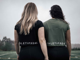 [ALWAYS ON] Crop Tee - Olive - Tee - Athletifreak | Athletic & Gym Wear, Athleisure