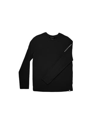 [ALWAYS ON] Long Sleeve Tee - Black - Tee - Athletifreak | Athletic & Gym Wear, Athleisure