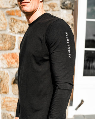 [ALWAYS ON] Long Sleeve Tee - Black - Tee - Athletifreak | Athletic & Gym Wear, Athleisure