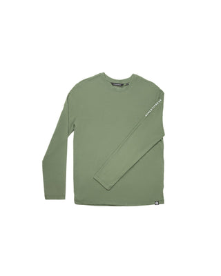 [ALWAYS ON] Long Sleeve Tee - Olive - Tee - Athletifreak | Athletic & Gym Wear, Athleisure