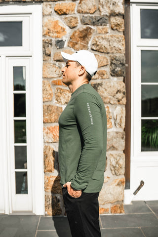 [ALWAYS ON] Long Sleeve Tee - Olive - Tee - Athletifreak | Athletic & Gym Wear, Athleisure