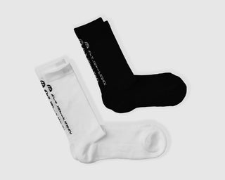 D.Feet the Odds Crew Socks - White
