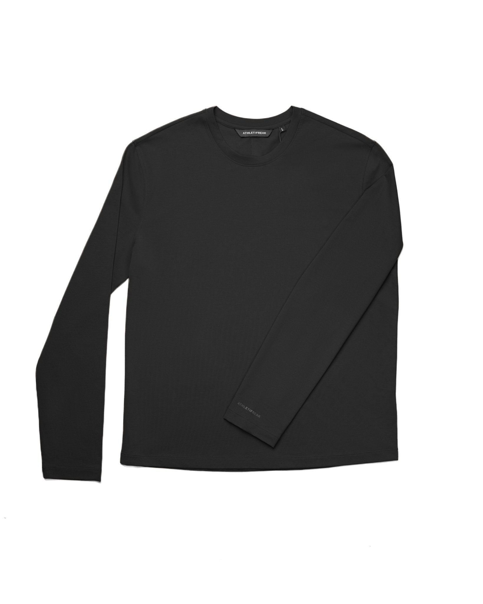 [INFINITECH] Training Long Sleeve - Black - Tee - Athletifreak | Athletic & Gym Wear, Athleisure