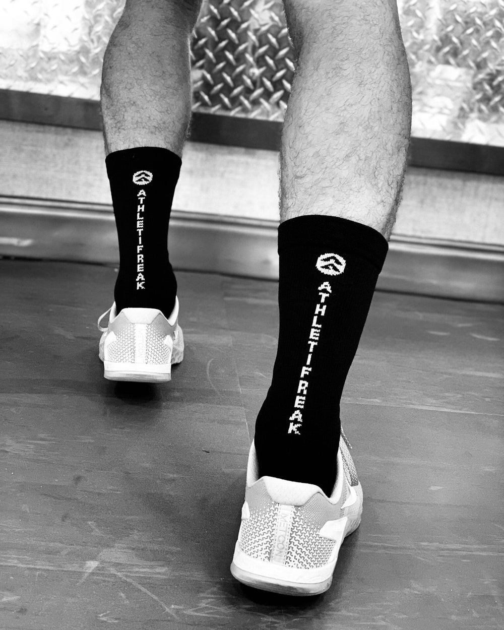 D.Feet the Odds Crew Socks - Black - Socks - Athletifreak | Athletic & Gym Wear, Athleisure