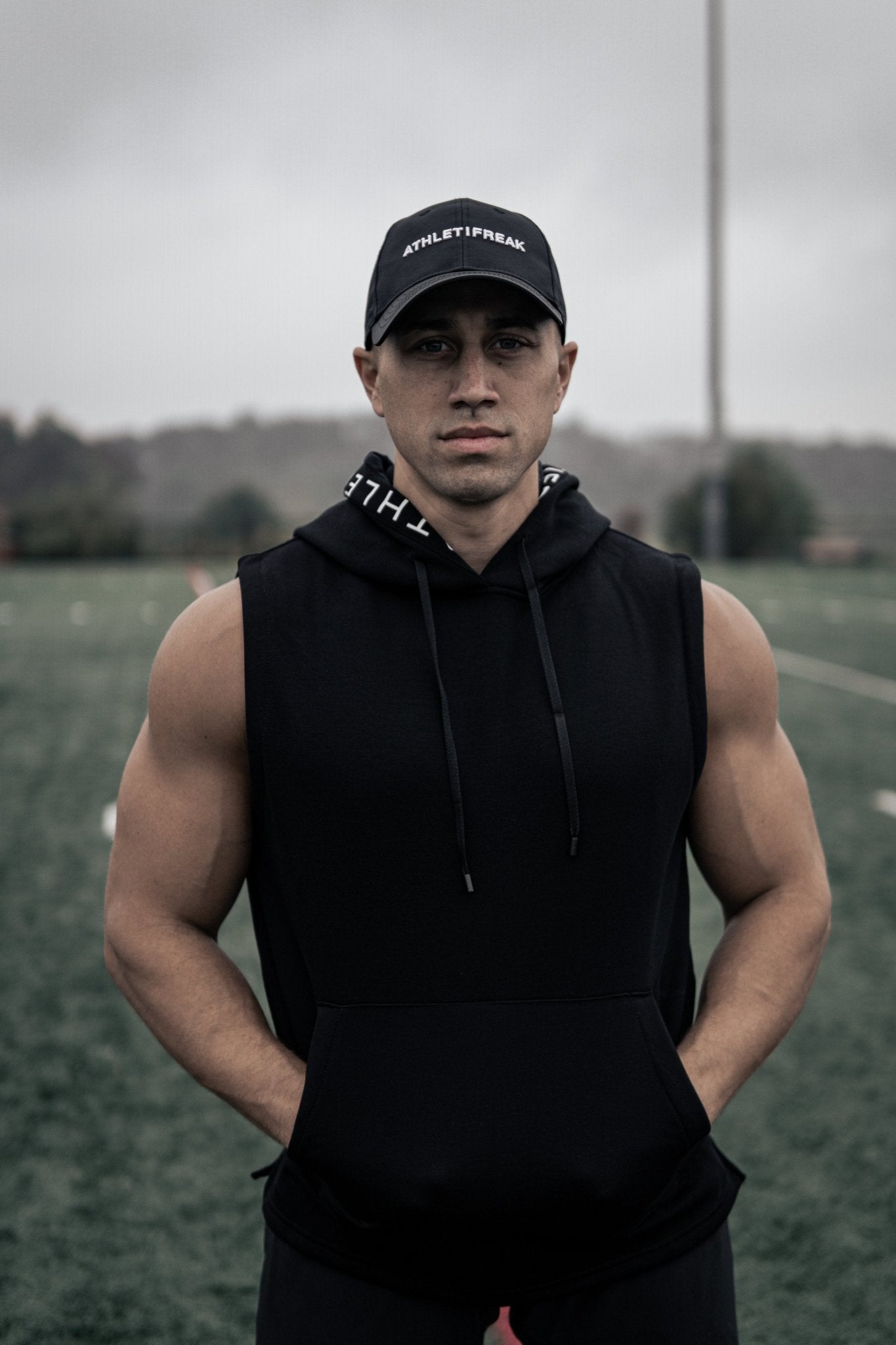 Vented Tech Hat - Black - Cap - Athletifreak | Athletic & Gym Wear, Athleisure