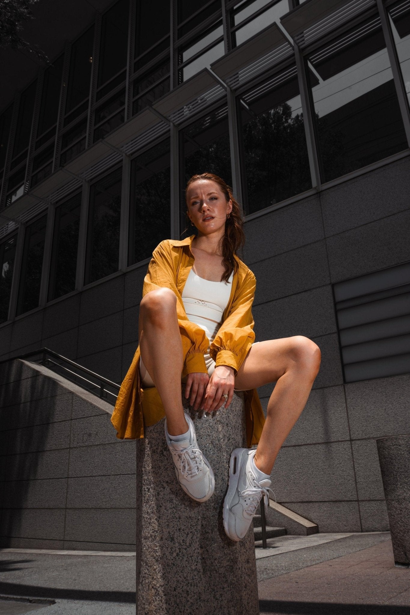 [CORE] Flow Biker Shorts - White - Shorts - Athletifreak | Athletic & Gym Wear, Athleisure