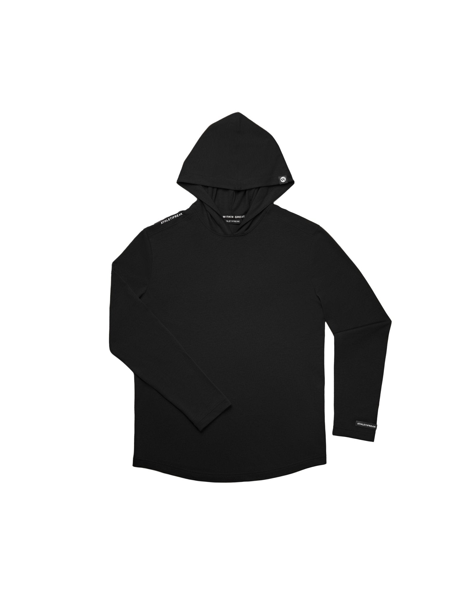 [HYBRID] Tech Hoodie - Black - Hoodie - Athletifreak | Athletic & Gym Wear, Athleisure