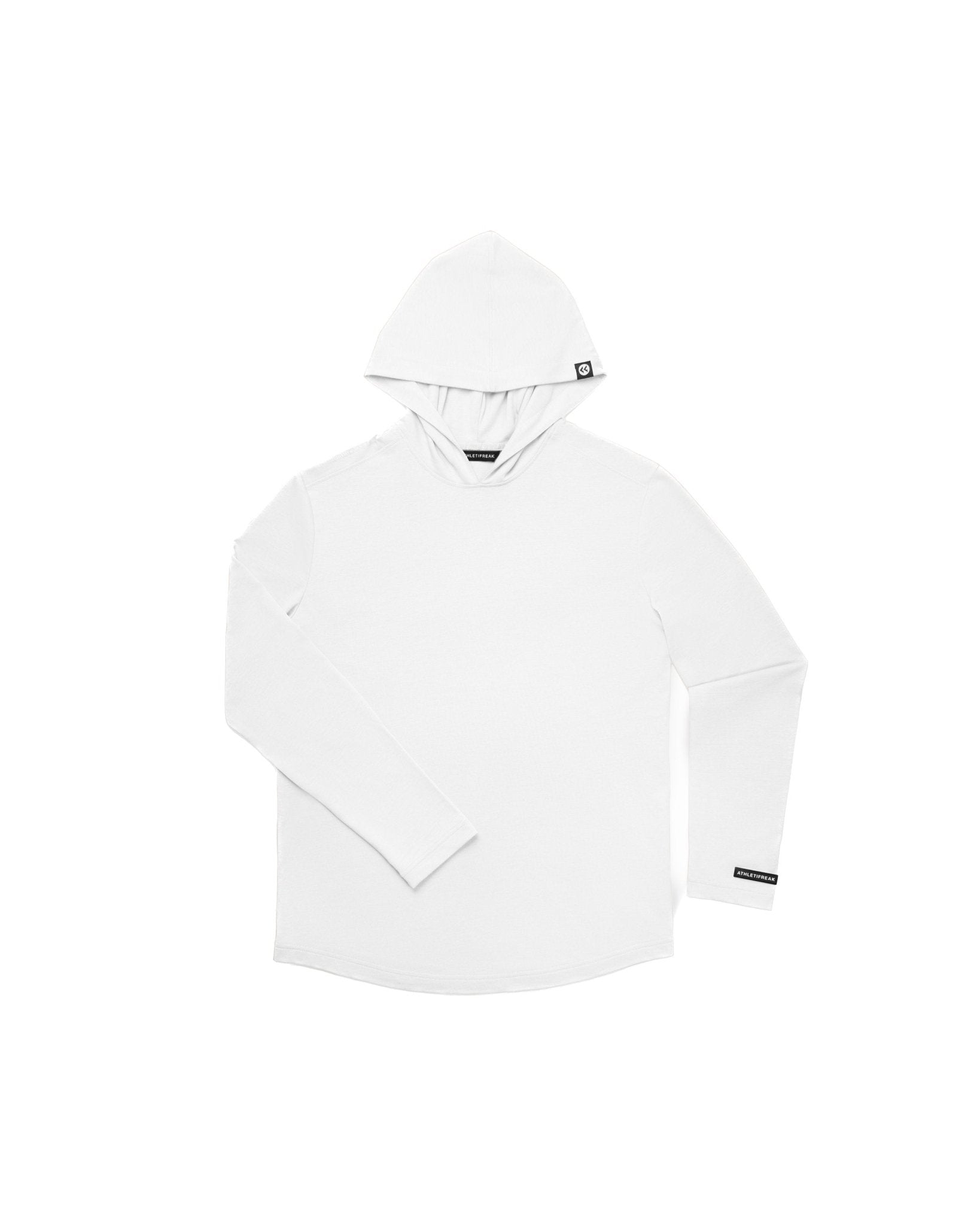 [HYBRID] Tech Hoodie - White - Hoodie - Athletifreak | Athletic & Gym Wear, Athleisure