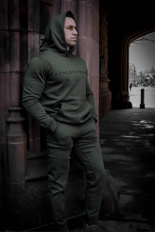 [ULTRALUX] Off Line Joggers - Olive - Joggers - Athletifreak | Athletic & Gym Wear, Athleisure